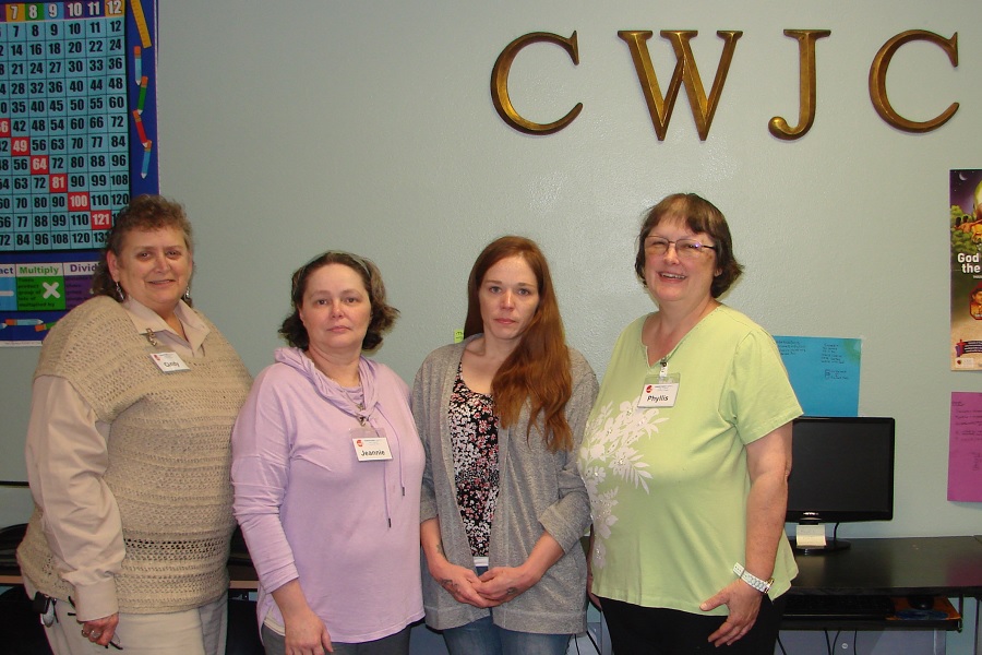 Image of CWJC Students features 4 women