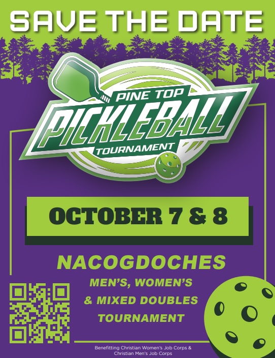 Pickleball Tournament October 7-8, 2023